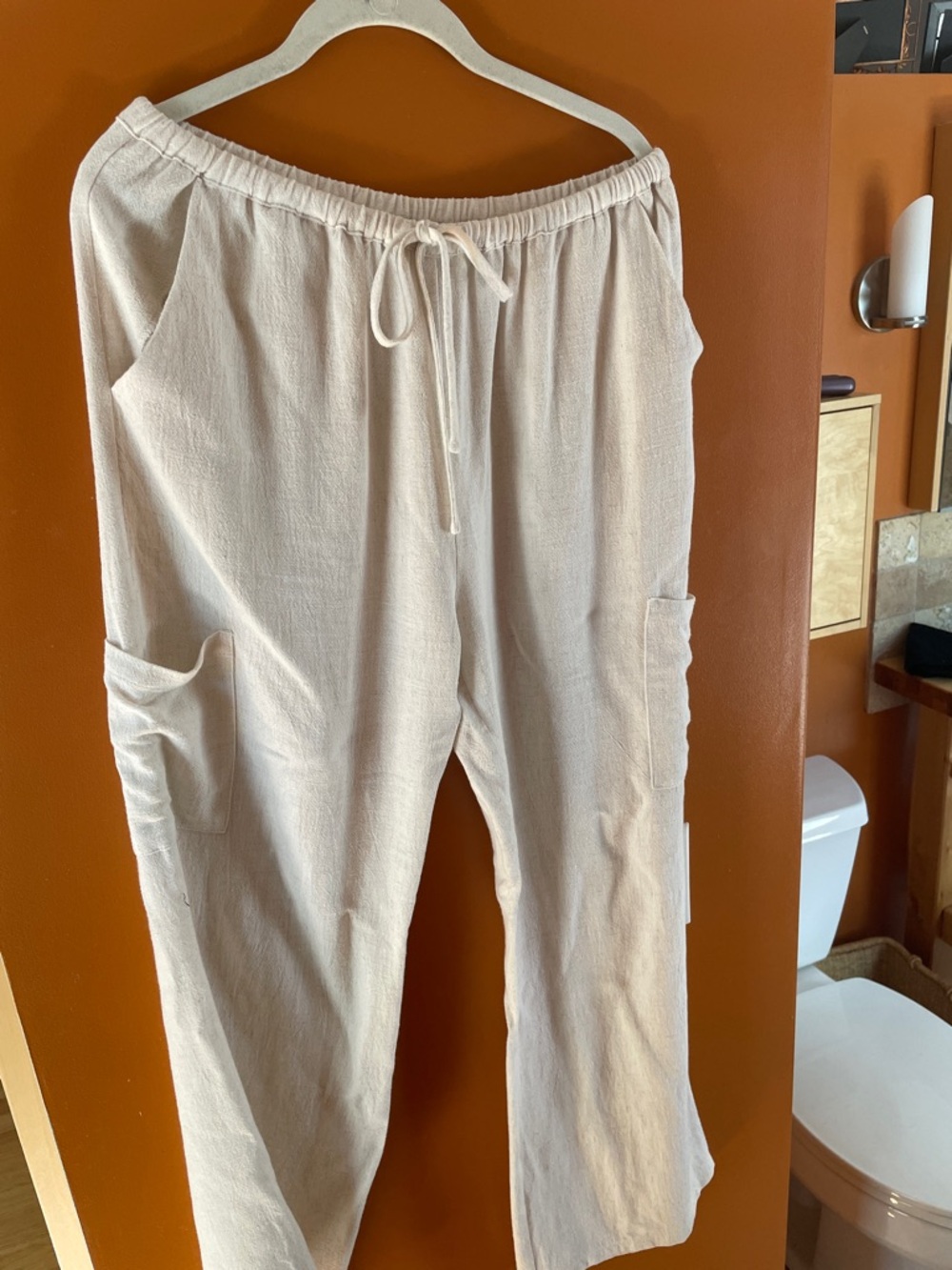 Sweet Love linen (not lined) cargo pants